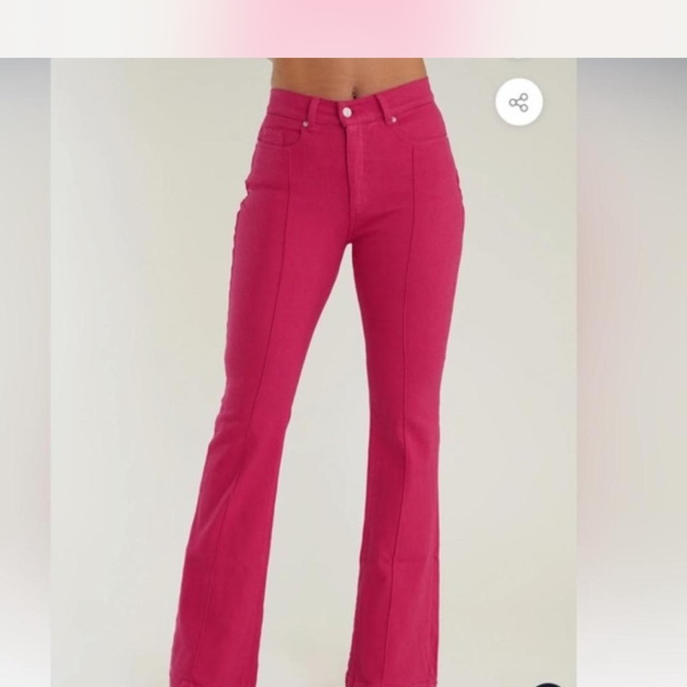 REVICE Hot Pink Denim Pants